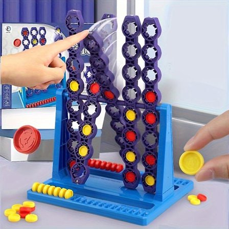 Nye modeller Connect Four Spin Classic RutenettFunksjoner Spinnende Connect 4 Rutenett, Funksjoner Spinnende Connect 4 Rutenett, 2 SpillerBrettspill, 