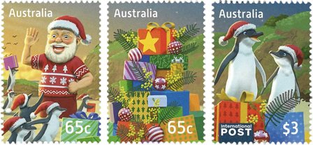 Australien - Julen 2025 - Postfrisk sæt 3v