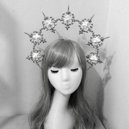 DIY Crown Material Kit Gothic Lolita Tiara 08 08