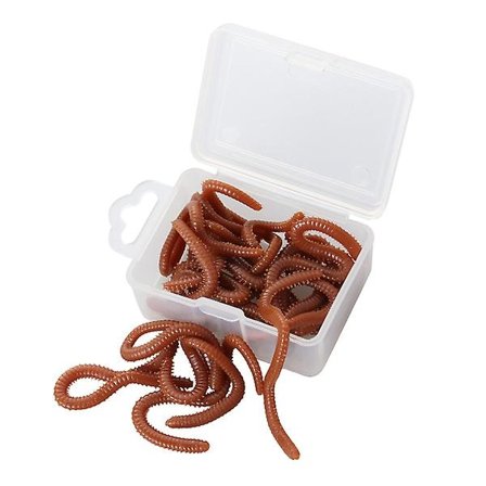 20 G Plastorm Fiskeorm Lokkemad Livagtige Orm Regnorm Fiskeorm Lokkemad