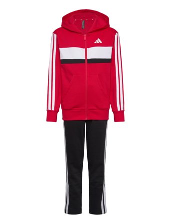 adidas Sportswear J 3S Tib Fl Ts - Red - 140