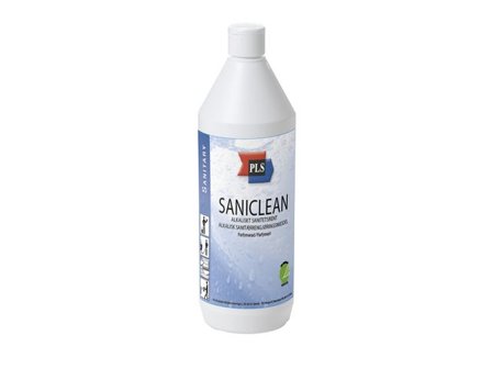 PLS Sanitetsrent Saniclean Parfym 1L - Lyreco - Städ och hygien - Rengöringsmedel - Sanitetsrent