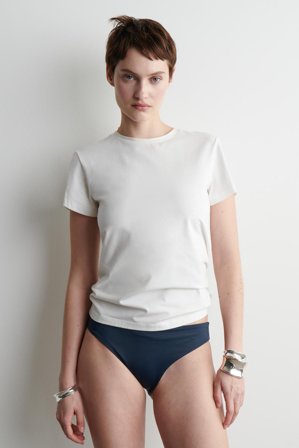 COS Women's Slip Bikini Classico Bag in Blu