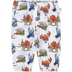 Stella McCartney Kids White Graphic Sweatpants 6 Months - Bottoms - 6 months - Blue - Junge