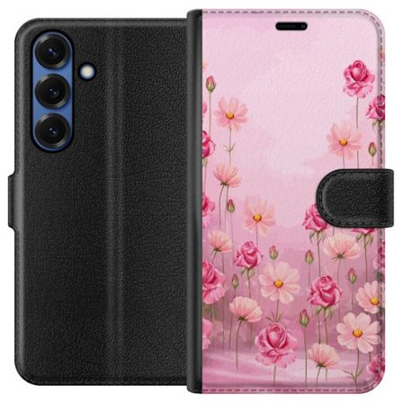 Yhteensopiva Lompakkokotelo Samsung Galaxy S25+ Petal Reverie Soft Blush