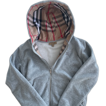 Grå Burberry hoodie