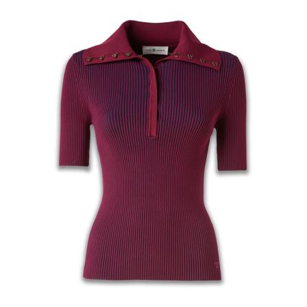 Tory Burch, Polo Shirts Fioletowy, Kobieta, Rozmiar: M