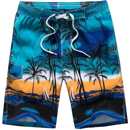 Nya sommarshorts för män, badshorts, surfshorts plus size med meshfoder