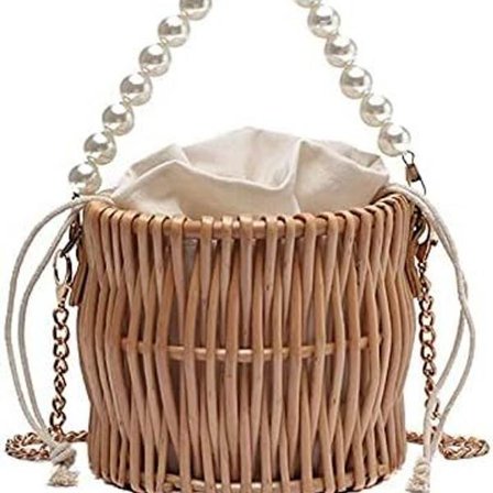 Sommer rund håndlaget rotting strandferie