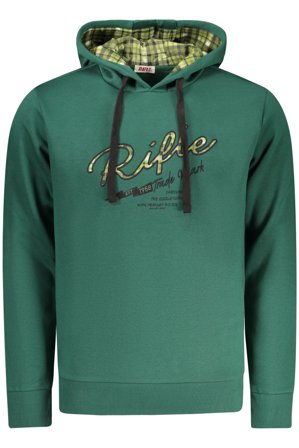 Rifle Felpa Senza Zip Uomo Verde