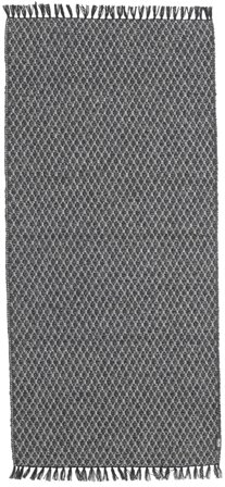 Lavable Uni Comfort Noir Petit Tapis