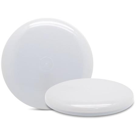 Sæt med to 9W loftslamper, Ø 95 38mm, stål hvid plast LED
