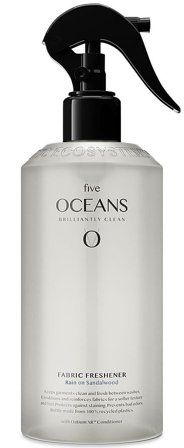 Five Oceans Fabric Freshener Rain on Sandalwood 500 ml, Tøj & Bolig, Husholdning, Tekstilpleje