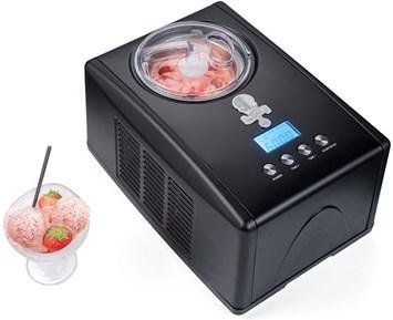 Wilfa ICMSB-C15 Black - Helautomatisk glassmaskin för utsökt glass på en timme - Glassmaskin