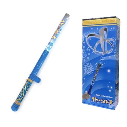 Fun Fly Stick Elektrisk Statisk Stav Videnskabssæt Uddannelseslegetøj Fantastisk Levitation Stav med 10 stk. Flyvende Former