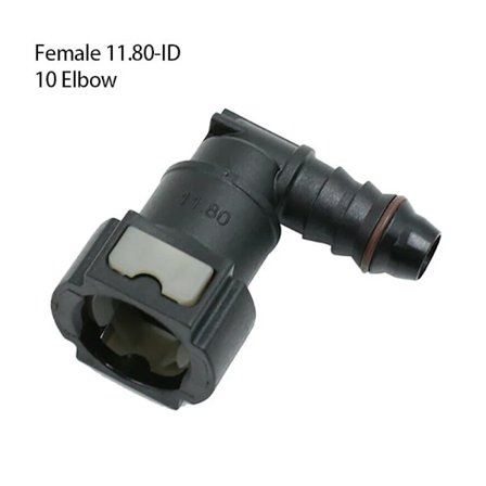 Nylon polttoaineletkun kumiletkuliitin 7.89/9.89/11.80 Auton polttoaineletkun liitin Pikaliitin Liitin Moottorin osat