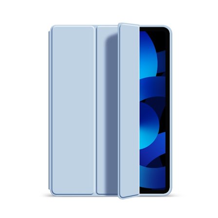 Stilrent skal för iPad Pro 11" 2024 Vit Isblå Magnetisk Transparent