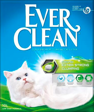 Ever Clean Kattesand Extra Strong Clumping Scented - 10L