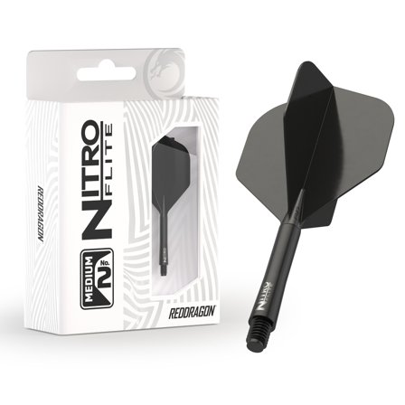 Nitro Flite - Integrated Flight and Shaft Black & Black