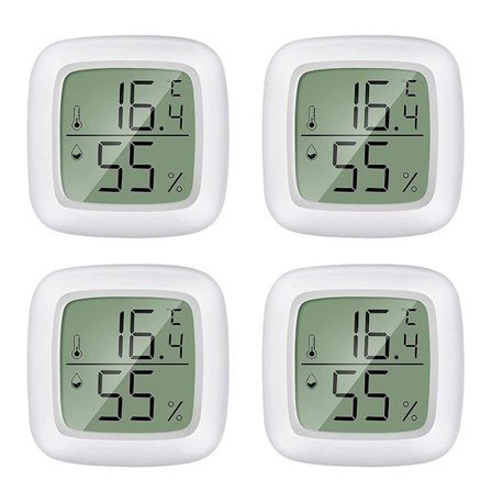Mini LCD Digital Termometer Hygrometer Fuktighetsmätare Termometer KLB