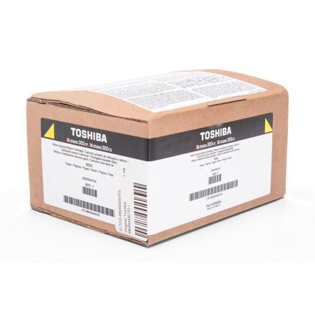 TOSHIBA Toner T305PYR Gul - Lyreco - Toner och bläck - Tonerkassetter - Toner Toshiba