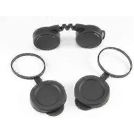 10x42 Gummilinsskydd för kikare + Regnskydd, objektiv Optikskydd