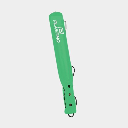 Bóia de contorno Plastimo Regatta Buoy, alongada, 188 cm, Ø26 cm, verde