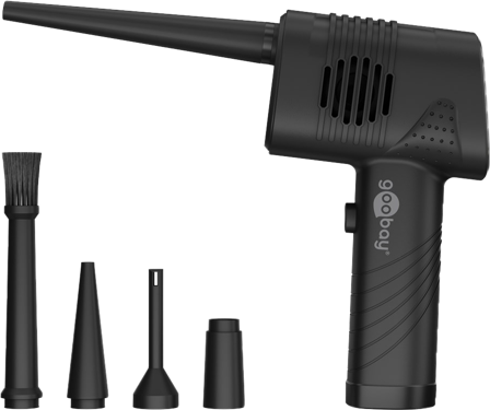 Goobay PC cleaning kit w/5 exchangeable nozzles