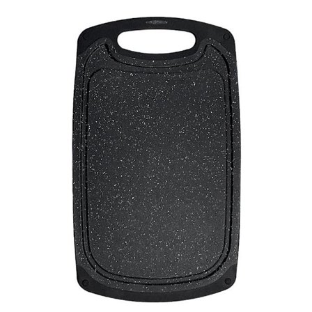 1 pakk Plast Kjøkkenbrett, Oppvaskmaskinsikker Kjøkkenbrett med Saftrenner, Lettgrep Håndtak, Sklisikkert, med Sliping Område for Sliping Hvitløk og