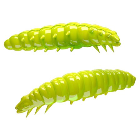 Libra Lures Larva 30 Cheese (15-pack) - Apple Green