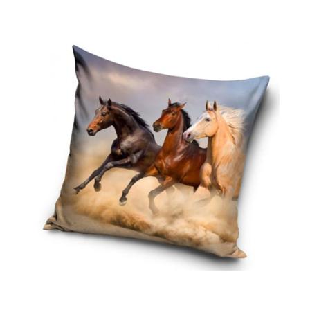 Carbotex Galopperande Hästar - Kuddfodral 40x40cm Multifärg