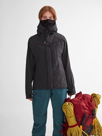 Klättermusen Draupner Jacka Dam - Raven - L