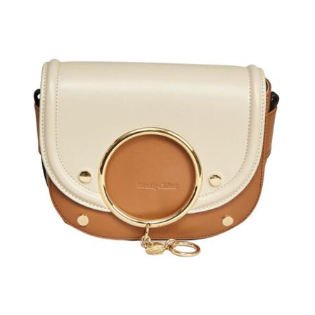 See by Chloé, Mara handbag Beige, Dames, Maat:ONE Size,voering