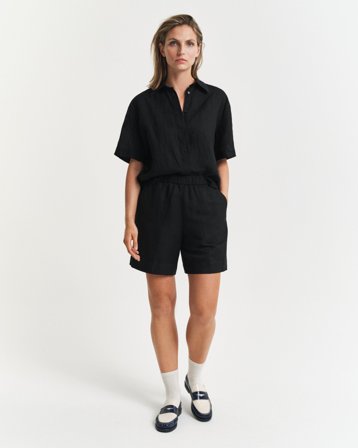GANT Damen Relaxed Fit Leinenmix Pull-On Shorts (40)