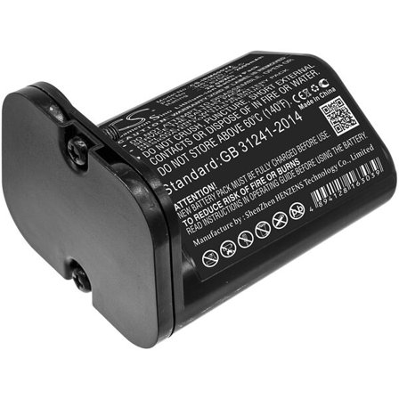 Batteri til støvsuger for iRobot Braava Jet M6, M611020, M612880 og andre.