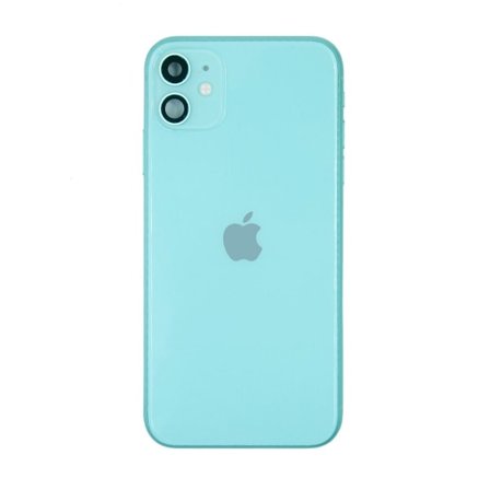 iPhone 11 Baksida Med Komplett Ram - Grön