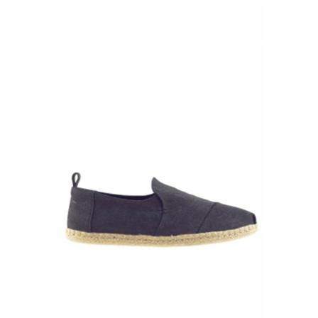 Toms, Alpargata Rope Espadrilles Zwart, Heren, Maat:45 1/2 EU,Canvas