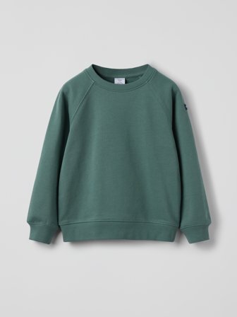 Collegegenser - 134 - barneklær - green - Polarn O. Pyret