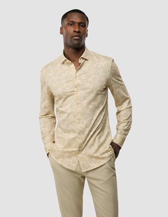 Shaping New Tomorrow - Lightweight Classic Shirt - Palm Springs - Slim Fit - Herre - Størrelse XL