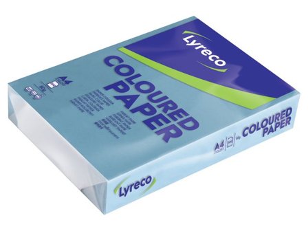 Lyreco Kopieringspapper A4 80g ohålat allmogeblå 500/fp - Lyreco - Kontorspapper - Specialpapper - Färgat - A4