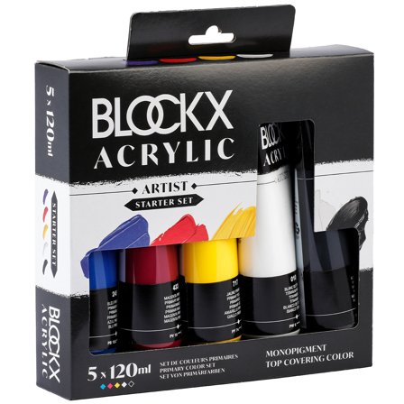 Acrylic Set Primaries 5x120 ml