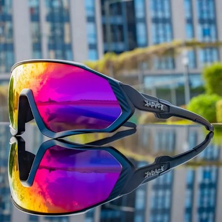 Kapvoe Cykelglasögon Polariserade Herr Dam Cykelglasögon Landsväg Mountainbike Cykel Goggles Sportglasögon Fiske