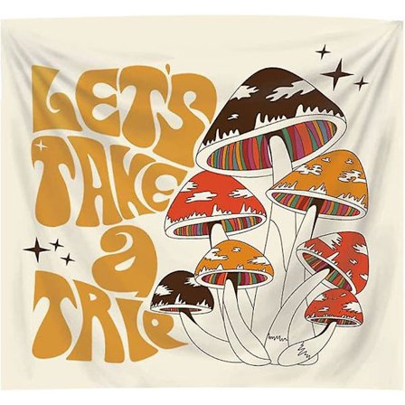 Svampetapet, Svampetapet Vintage Vægtapet Væghængende Dekoration, Illustrativ Referencetabel