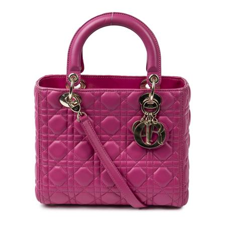 Dior Vintage Pre-owned Handbags Pink, Dame Vintage Tasker, Størrelse: ONE Size