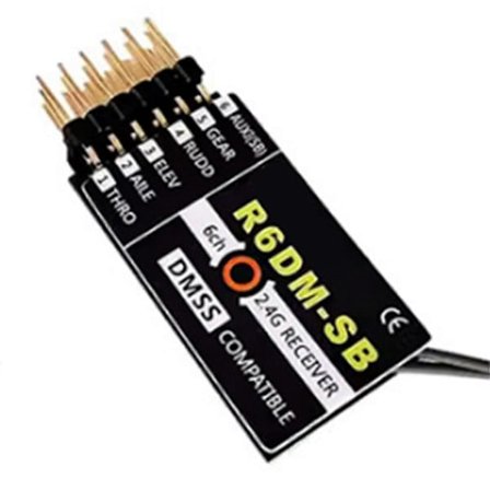 2.4GHz DMSS Mottaker R8DM-SB R6DM-SB R4DM-SB for JR XG6 XG7 XG8 X (R6DM)