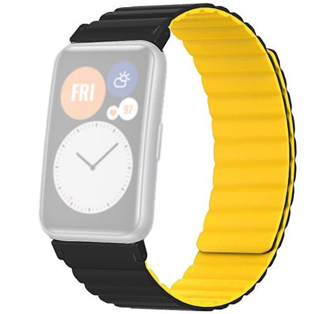 Magneettinen silikonihihna Huawei Watch Fit / Watch Fit Special Edition -älykellolle