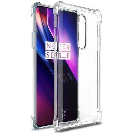 IMAK Soft TPU skal + Skärmskydd till OnePlus 8 - Transparent Transparent