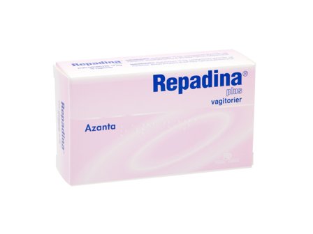 Repadina Plus vagitorier, 10 stk.