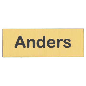 Navneskilt magnet - eget navn