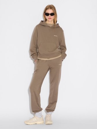Holzweiler W Regular Light Hoodie - Taupe - Women's - XXS